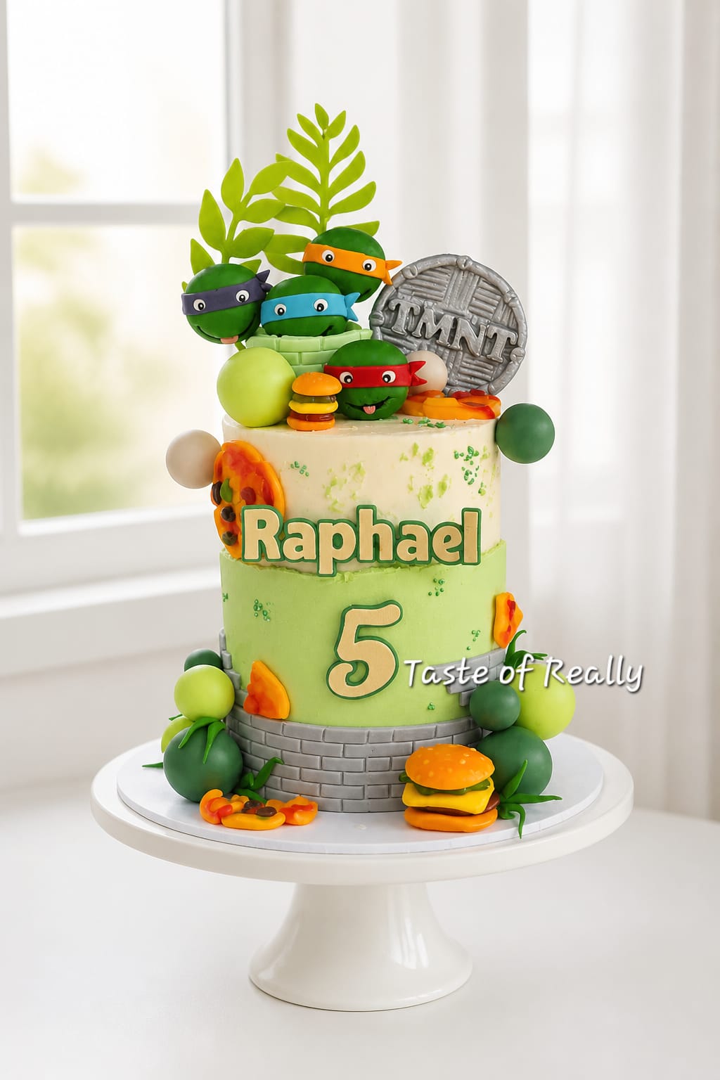 Teenage Mutant Ninja Turtles Birthday Cake
