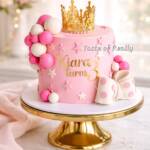 Princess Crown Birthday Cake