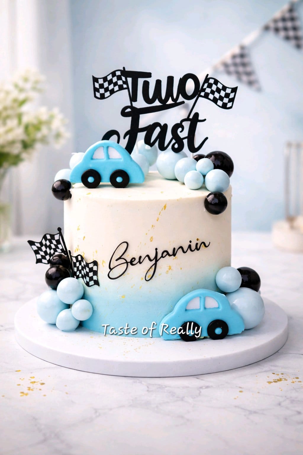 Little Racer Birthday Cake
