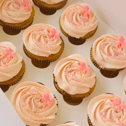 Butterfly Buttercream Cupcakes