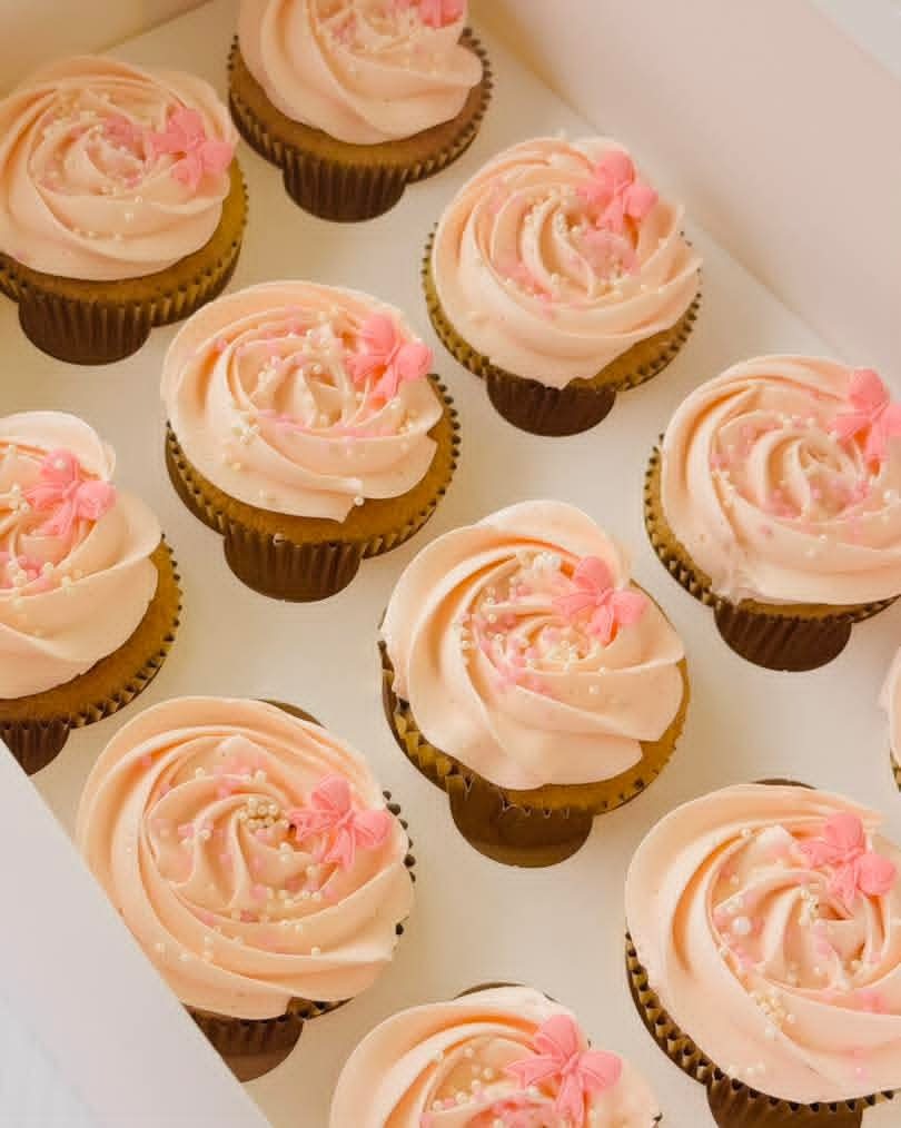 Butterfly Buttercream Cupcakes